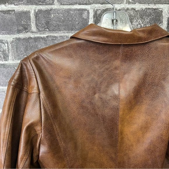 ROTATE BIRGER CHRISTENSEN Lace-up distressed faux leather mini dress - Picture 13 of 16